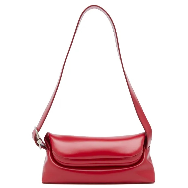 OSOI Women's Folder Brot Bag Plum Red