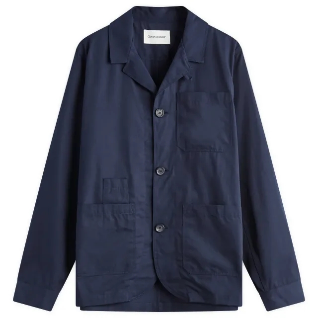 Oliver Spencer Men's Bradwell Jacket Navy