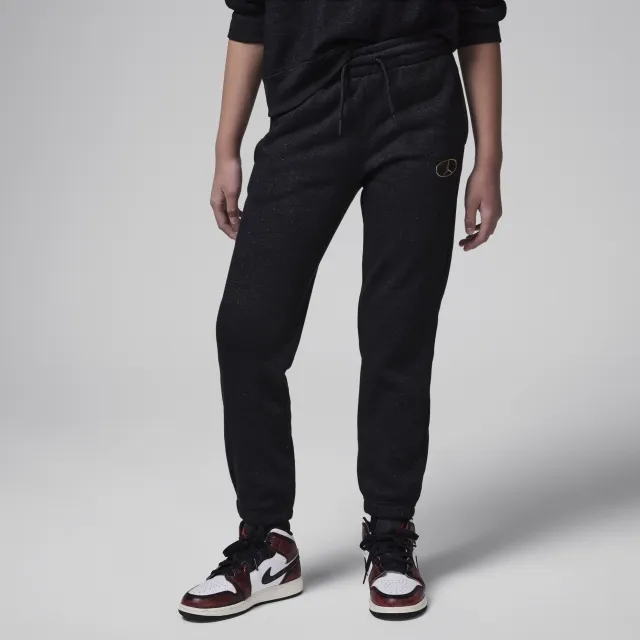 Nike Jordan 1st Baby Blue Older Kids' Trousers - Black - Cotton