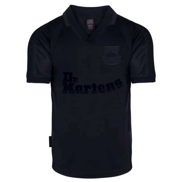 Score Draw West Ham United 2000 Black Out Football Shirt