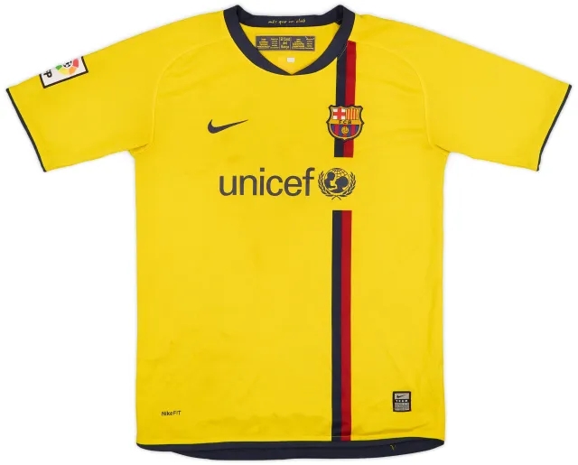 Nike 2008-10 Barcelona Away Shirt - 6/10 - (XL.Boys)