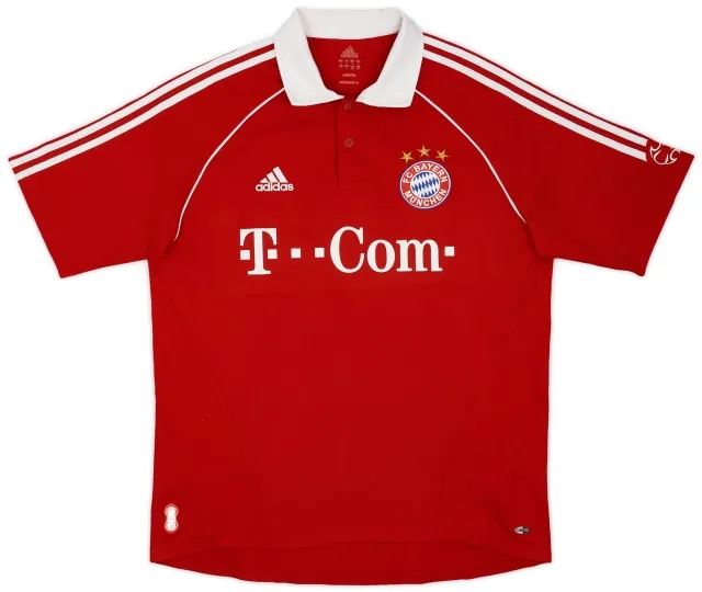 adidas 2006-07 Bayern Munich Home Shirt - 6/10 - (L)