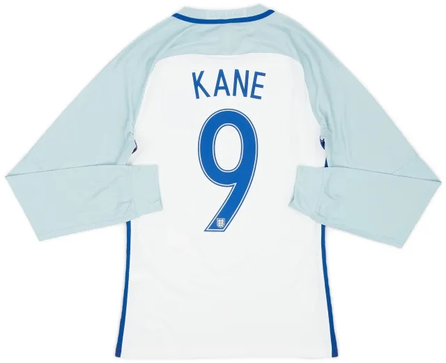 Nike 2016-17 England Player Issue Home L/S Shirt Kane #9 (S)
