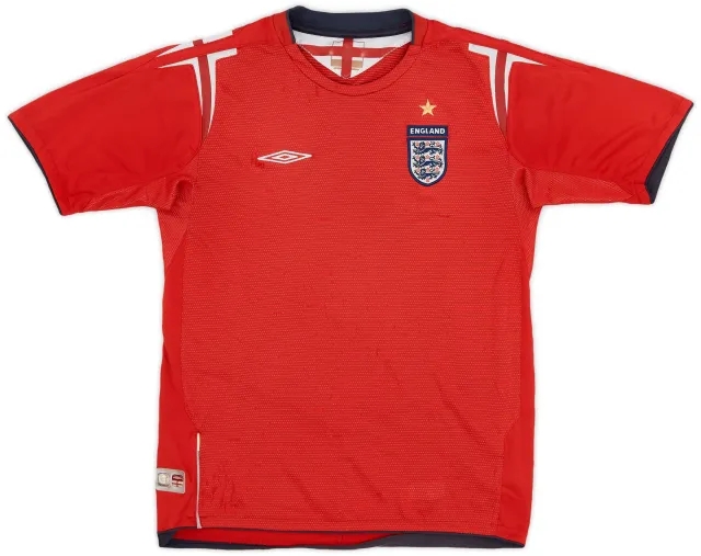 Umbro 2004-06 England Away Shirt - 4/10 - (S)