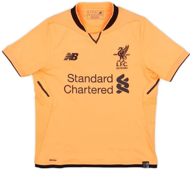 NewBalance 2017-18 Liverpool 125 Years Third Shirt - 7/10 - (M.Boys)