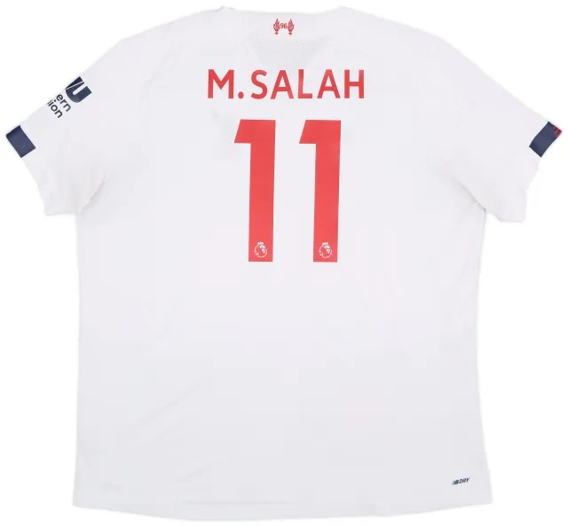NewBalance 2019-20 Liverpool Away Shirt M.Salah #11 - 6/10 - (XXL)