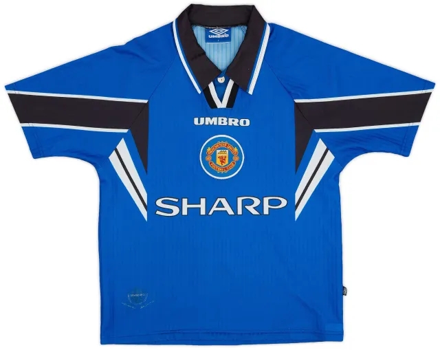Umbro 1996-98 Manchester United Third Shirt - 8/10 - (Y)