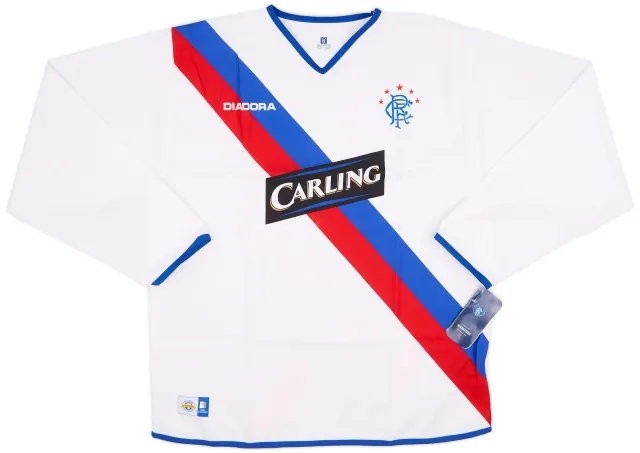 Diadora 2004-05 Rangers Away L/S Shirt (XL)