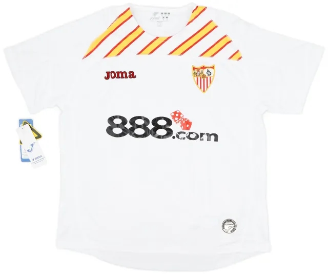 Joma 2008-09 Sevilla European Home Shirt (S)