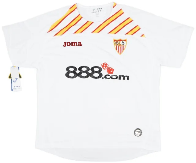 Joma 2008-09 Sevilla European Home Shirt (M)