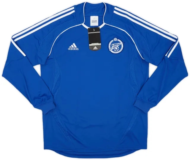 adidas 2007-08 Zenit St. Petersburg Home L/S Shirt (L)