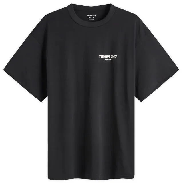 Represent Men's Team 247 Oversized T-Shirt Black