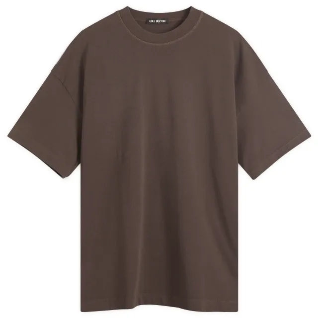 Cole Buxton Men's 4 Star T-Shirt Brown