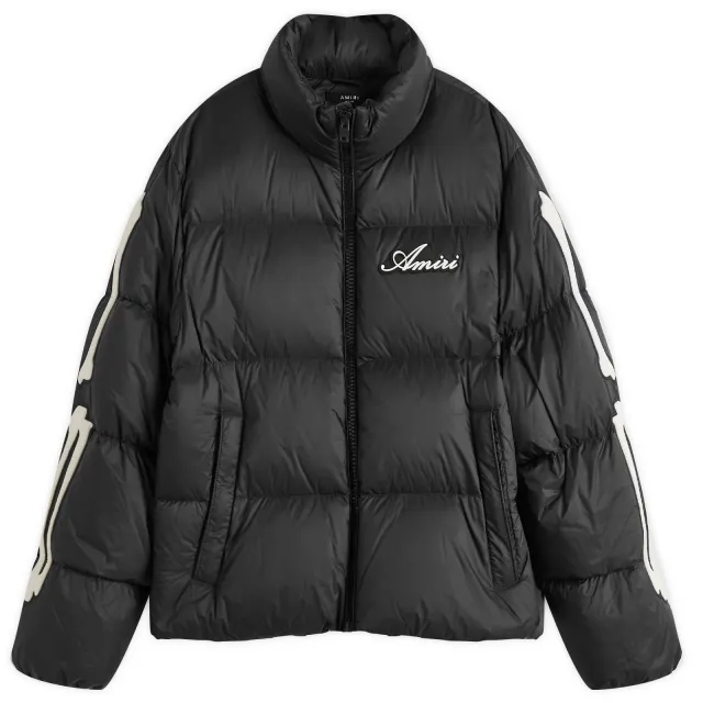 AMIRI Men's Bones Down Jacket Black