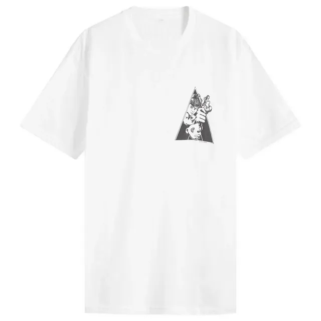 Boys Own Men's Clockwork Orange Short Sleeve Print T Shirt White