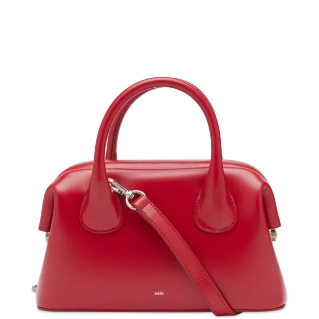OSOI Women's Boat Mini Bag Plum Red