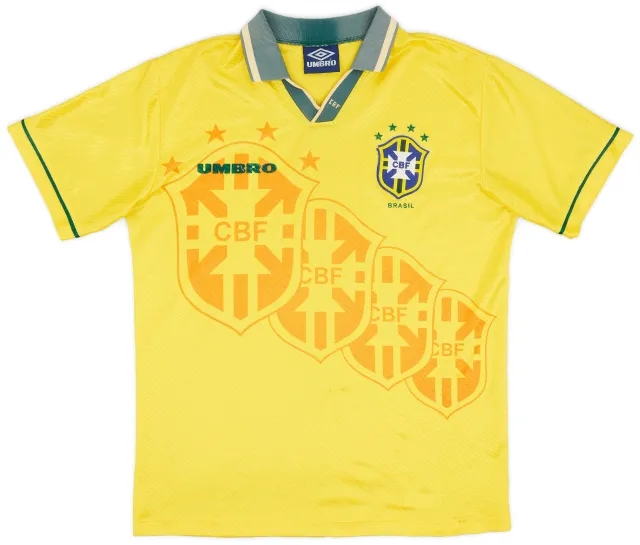 Umbro 1994 Brazil Home Shirt - 5/10 - (XL)