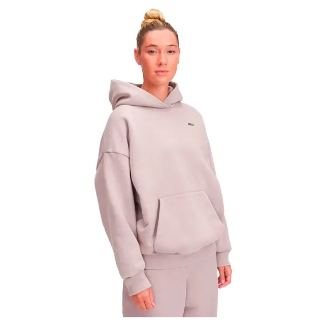 Women's  Under Armour  Icon Heavyweight Fleece Oversized Hoodie Tetra Gray / White XS