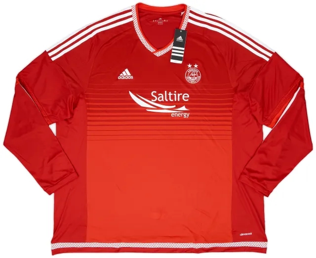 adidas 2015-16 Aberdeen Home L/S Shirt (3XL)