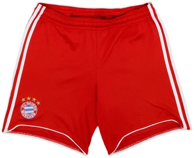 adidas 2009-10 Bayern Munich Home Shorts - 6/10 - (M)