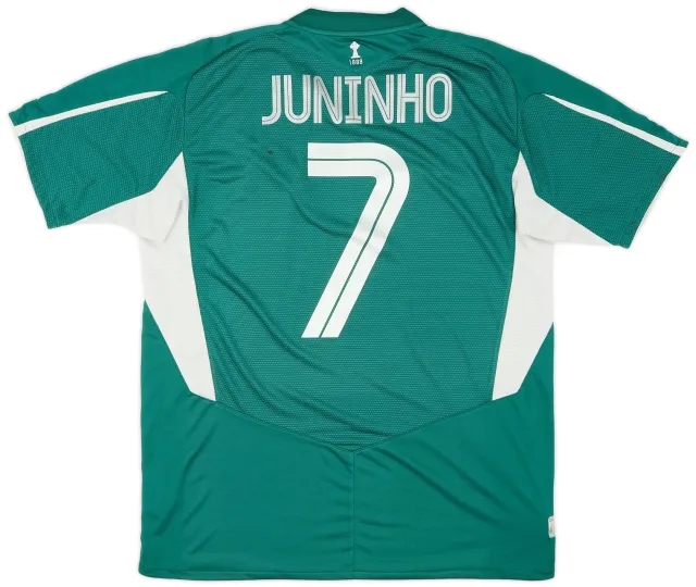 Umbro 2004-05 Celtic Away Shirt Juninho #7 - 7/10 - (L)