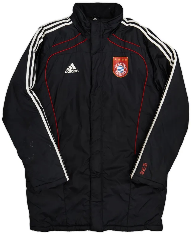 2009-10 Bayern Munich adidas Padded Bench Coat - 7/10 - (L)