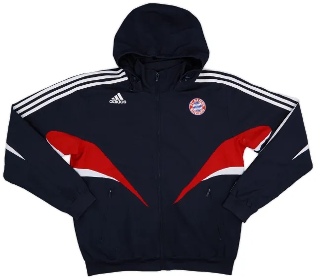 2007-08 Bayern Munich adidas Track Jacket - 8/10 - (L/XL)