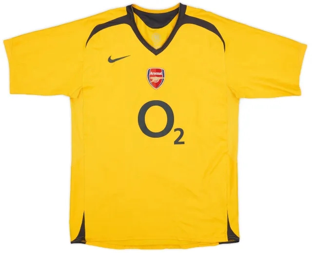 Nike 2005-06 Arsenal Away Shirt - 8/10 - (XL.Boys)