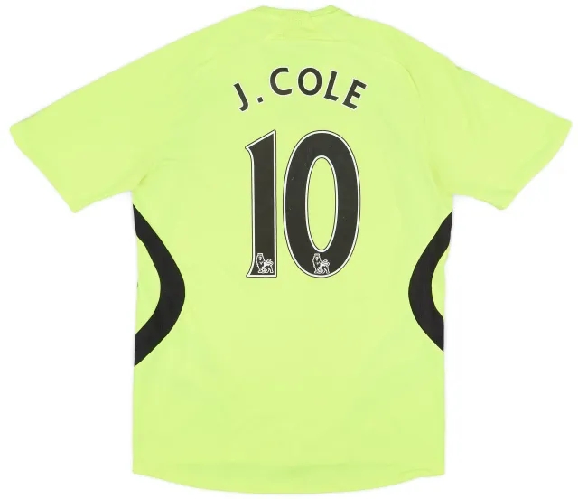 adidas 2007-08 Chelsea Away Shirt J. Cole #10 - 5/10 - (S)