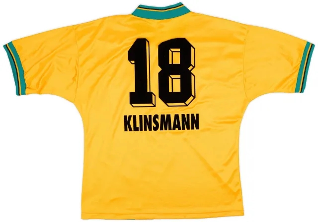 adidas 1993-96 Bayern Munich Away Shirt Klinsmann #18 - 5/10 - (L/XL)