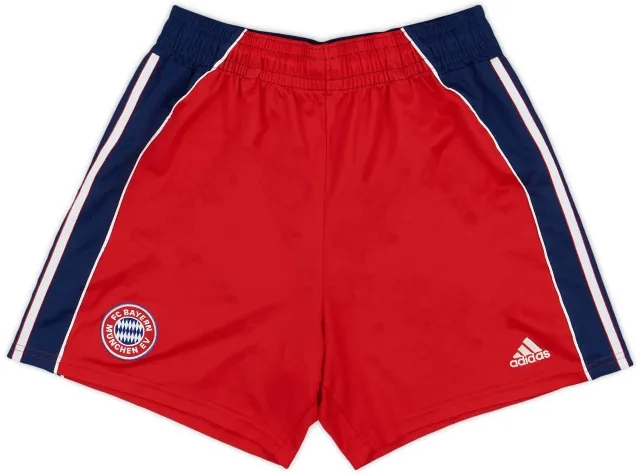 adidas 2000-02 Bayern Munich Home Shorts - 8/10 - (M)