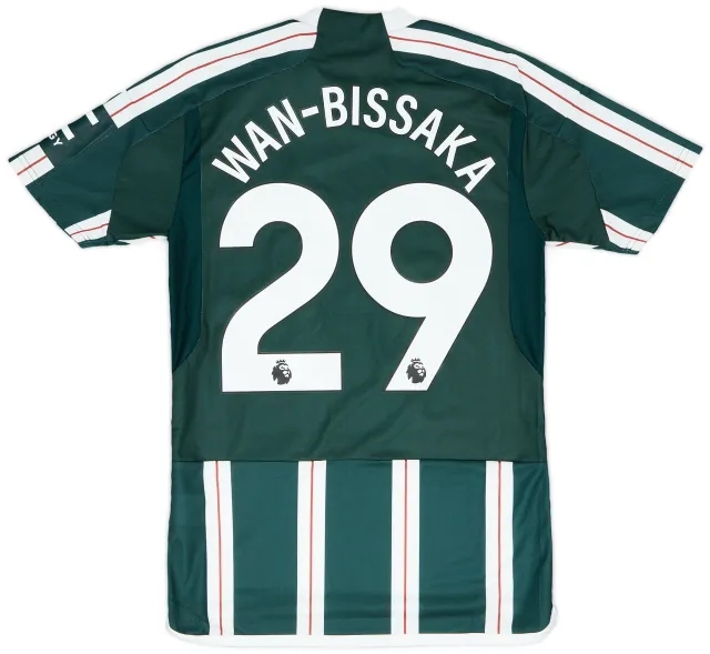 adidas 2023-24 Manchester United Away Shirt Wan-Bissaka #29 (S)