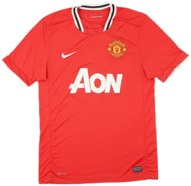 Nike 2011-12 Manchester United Home Shirt - 5/10 - (M)