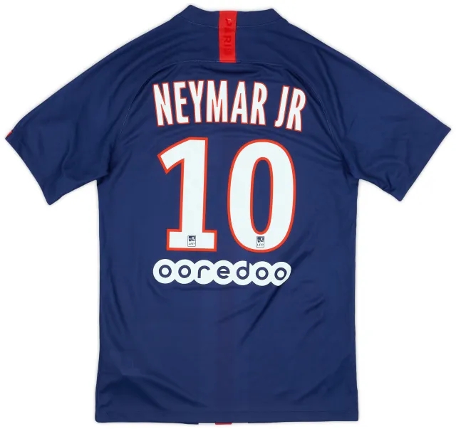Nike 2019-20 Paris Saint-Germain Home Shirt Neymar Jr #10 (S)