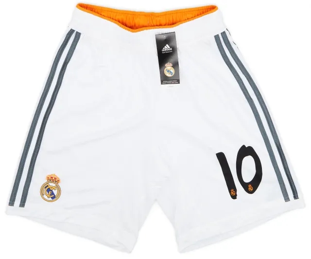 adidas 2013-14 Real Madrid Home Shorts #10 (Ozil) (S)
