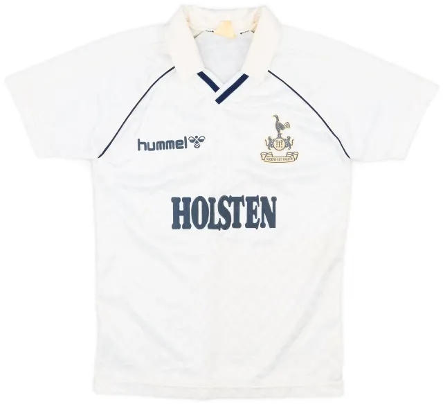 Hummel 1987-89 Tottenham Home Shirt - 5/10 - (L.Boys)