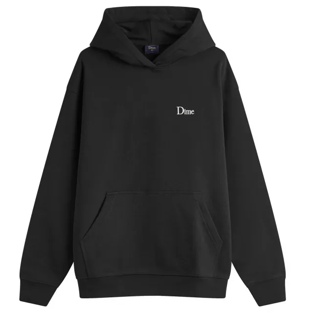 Asics Dime Men's Classic Small Logo Heavyweight Hoodie Black