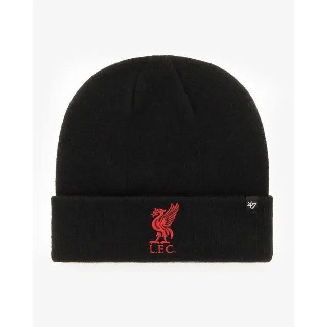 Liverpool FC Liverpool Beanie Raised 47 Knit - Black - ['Black']