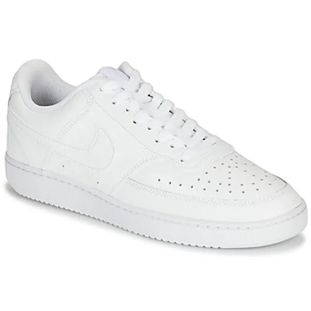 Nike  COURT VISION LOW  men's Shoes (Trainers) in White