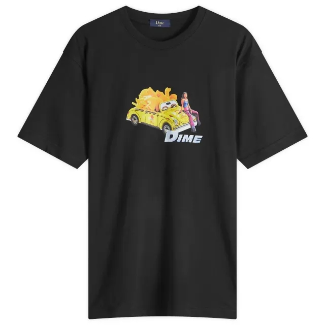 Dime Men's 2Fast 2Delicious T-Shirt Black