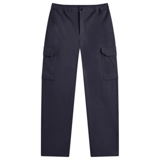 Paul Smith Men's Elastic Waist Cargo Pants Navy