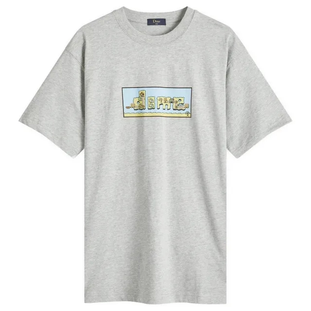 Dime Men's Dime Men's World T-Shirt Heather Gray