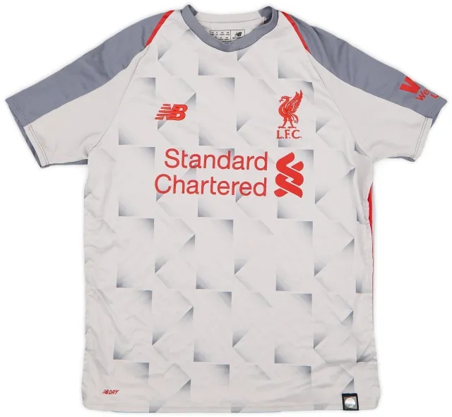 NewBalance 2018-19 Liverpool Third Shirt - 8/10 - (L.Boys)