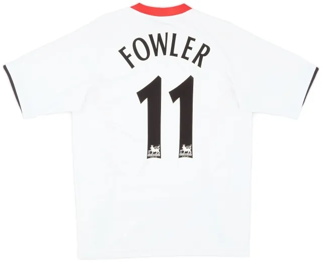 Reebok 2005-06 Liverpool Away Shirt Fowler #11 - 6/10 - (XXL)