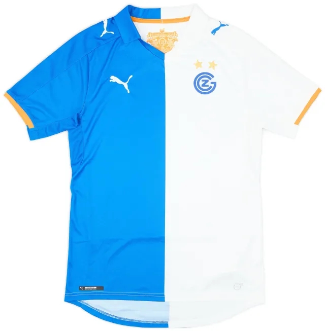 Puma 2016-17 Grasshopper Club Zurich Home Shirt - 9/10 - (S)