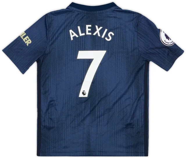 adidas 2018-19 Manchester United Third Shirt Alexis #7 - 7/10 - (S.Boys)