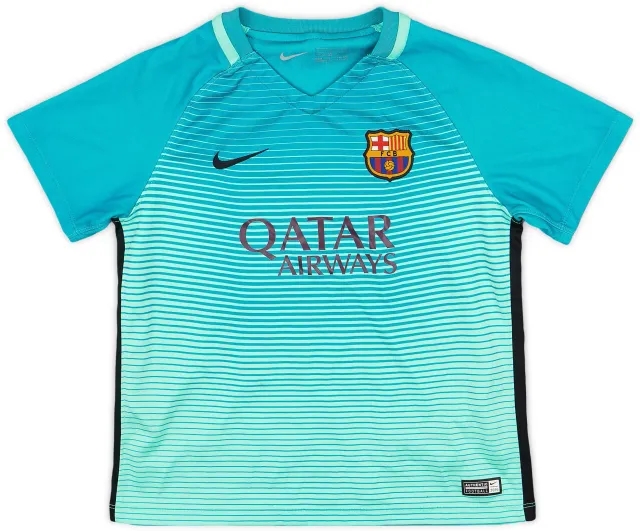Nike 2016-17 Barcelona Third Shirt - 6/10 - (S.Boys)