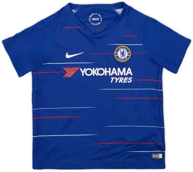 Nike 2018-19 Chelsea Home Shirt - 6/10 - (S.Boys)