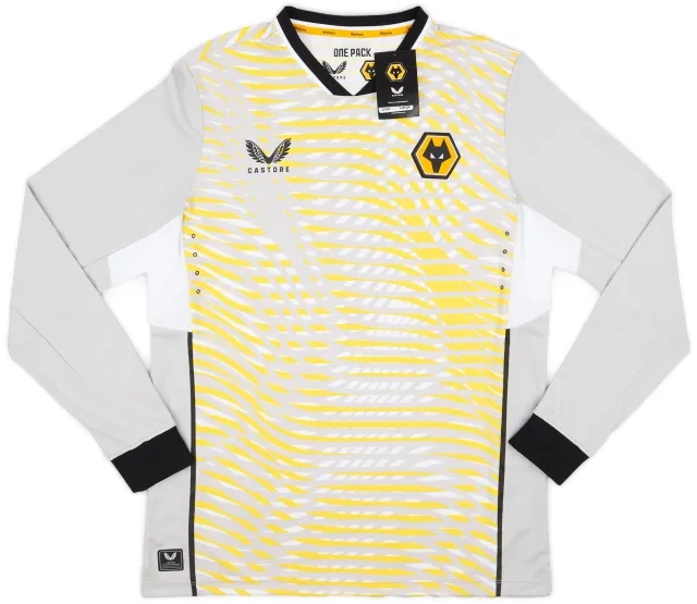 Castore 2021-22 Wolves Authentic GK Home Shirt (L)