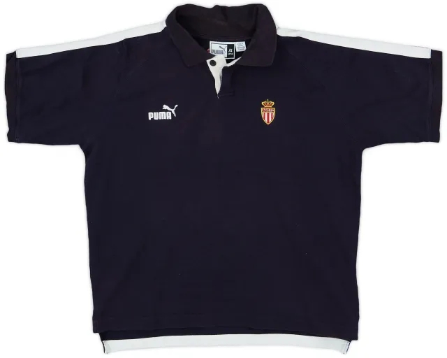 2001-02 Monaco Puma Polo Shirt - 8/10 - (XL)